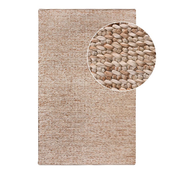Salem Teppich handgewebt 200x300cm natur. 200 X 300 X 1 cm