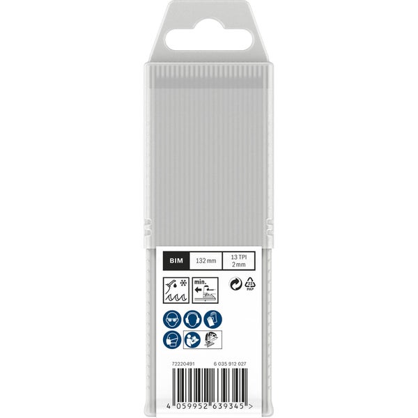 Bosch PRO Metal Pipes and Profiles T321BF Stichsägeblatt 132 mm 25-tlg. - 2608655127
