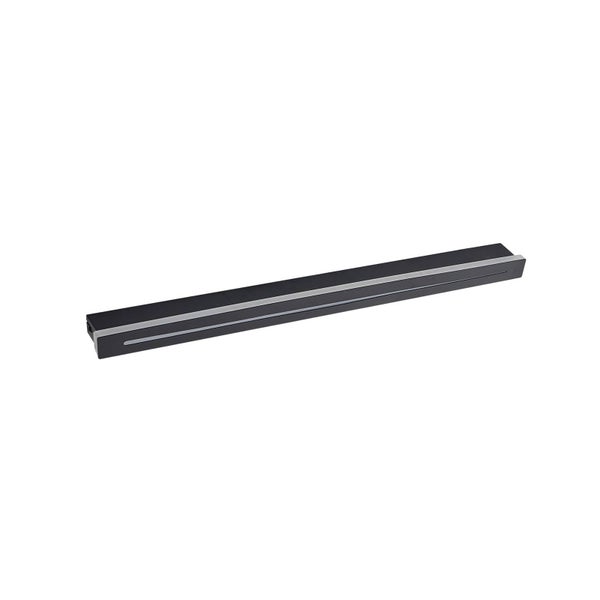 Lindby LED Deckenleuchte Benario (Modern) in Schwarz aus Aluminium (1 flammig, ) - Lampe Deckenlampe Wohnzimmerleuchte