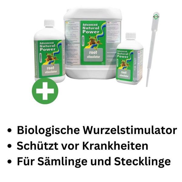 Advanced Hydroponics Root Stimulator – 5 Liter Wurzelaktivator für kräftiges Wurzelwachstum, gesunde Pflanzen & vielseitige Anwendung in Grow, Tomaten & Orchideen