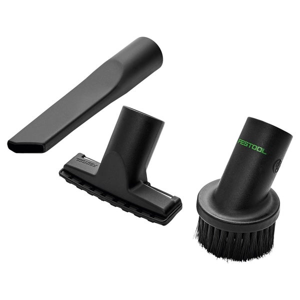 Festool Reinigungsset mit Fugendüse, Bürstendüse und Polsterdüse