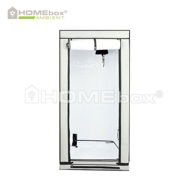 Premium Homebox Ambient Q80+ Growbox – 80x80x180 cm, Lichtdichtes Zelt mit hochwertiger Reflektionsbeschichtung & robustem Stecksystem für optimale Indoor Pflanzenzucht