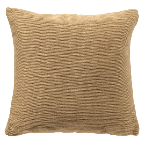 Quadratisches Kissen mit Textilbezug