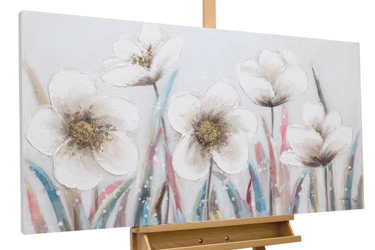 Handgemaltes Gemälde Acrylfarbe 120x60cm Pastell