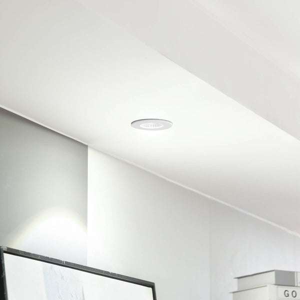 Arcchio LED Einbaustrahler Lirin (Modern) in Weiß aus Aluminium (1 flammig, ) - HV-Einbaustrahler Einbauleuchte Wohnzimmerleuchte