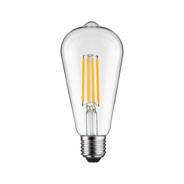 Eco-Line Filament 230V LED Kolben ST64 E27 806lm 4,3W 3000K dimmbar Klar