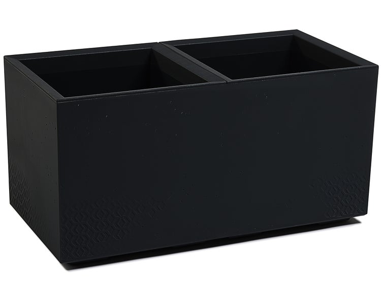 Windlicht aus Metall und Glas