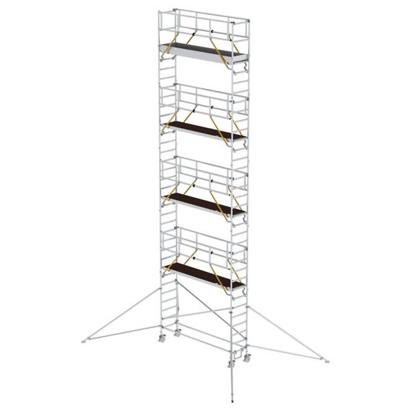 MUNK Rollgerüst SG mit Ausleger 0,75x3,00m Plattform 11,51m AH