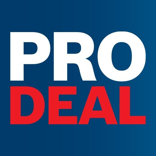 Pro Deal Angebotssymbol für professionelle Werkzeuge und Handwerkerprodukte