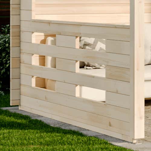 Alpholz Gartenhaus Hanna aus Massiv-holz, Gerätehaus mit 40 mm Wandstärke, Garten Holzhaus inklusive Montagematerial, Geräteschuppen Größe: 598 x 302 cm, Flachdach