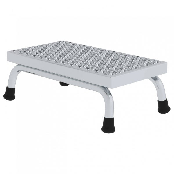 Trittschemel aus Metall mit Anti-Rutsch-Oberfläche