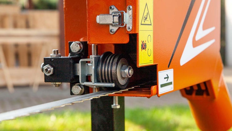 Wood-Mizer LX50START Sägewerk mit 9PS Benzinmotor - 3,2m Schnittlänge - verlängerbar