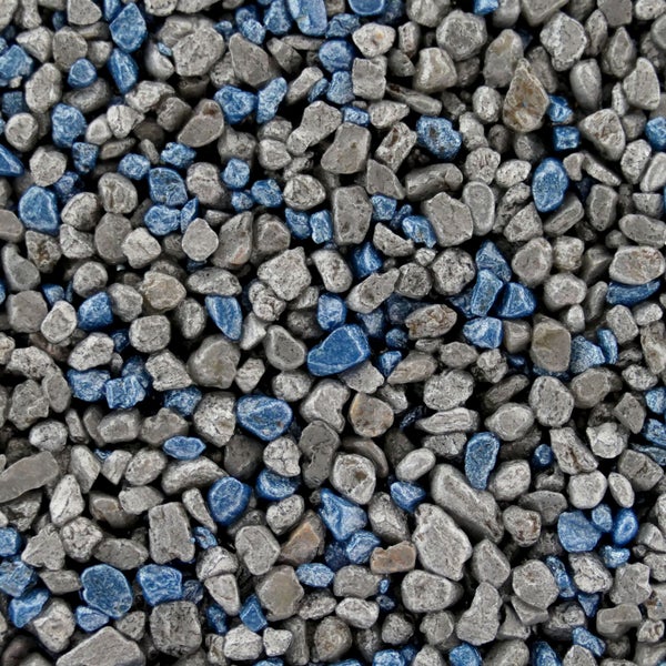 Terralith Metallic - Steinteppich metallic mix 207 für 1 qm - außen -