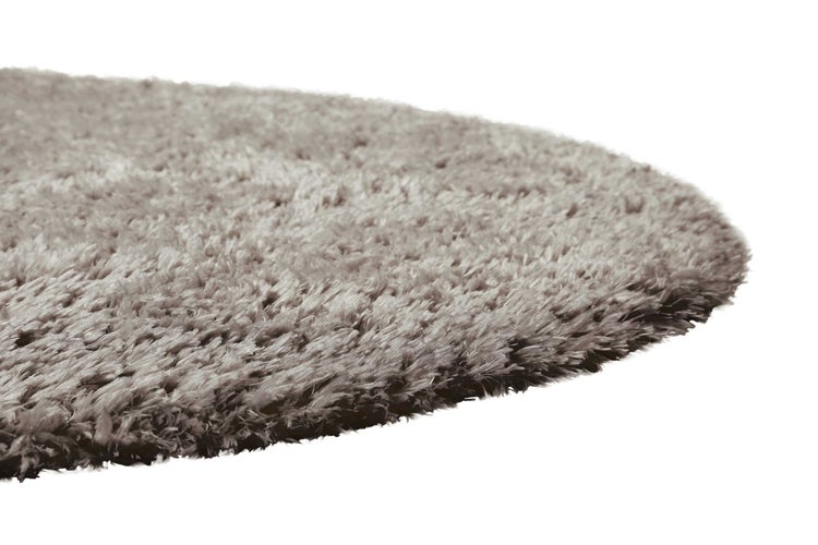 Teppich Rund Sand Braun soft & weich Matteo Homie Living 120 cm rund