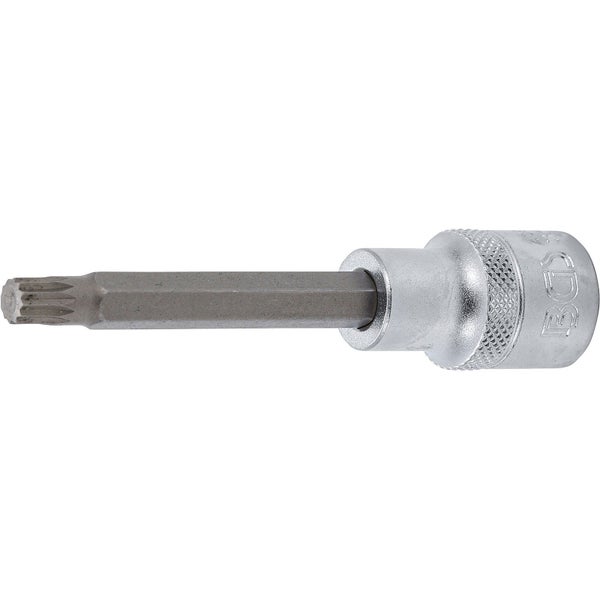 BGS Bit-Einsatz Länge 100 mm Antrieb Innenvierkant 12,5 mm (1/2) Innenvielzahn (für XZN) M8 - 4361