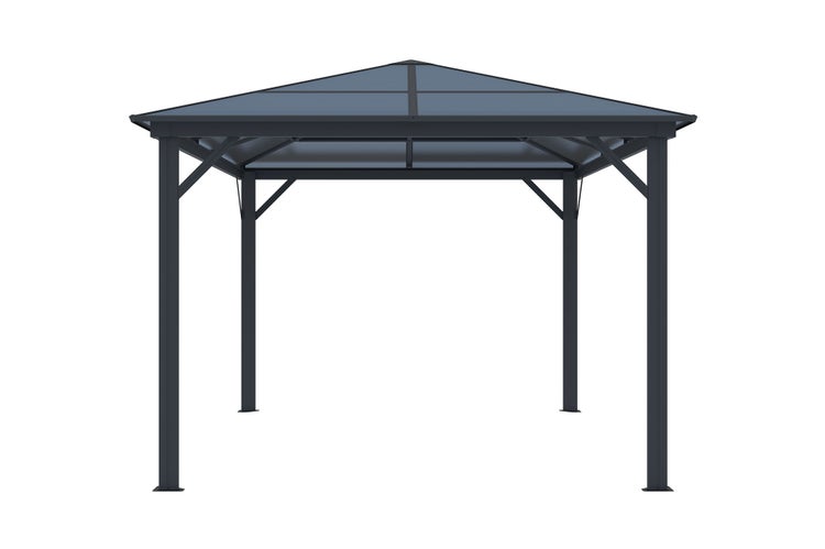 Aluminium Pavillon GRACE 400S300 Anthrazitgrau