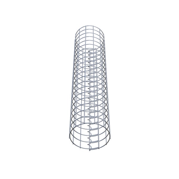 Gabionensäule Durchmesser 22 cm MW 5 x 5 cm rund - Höhe: 100 cm
