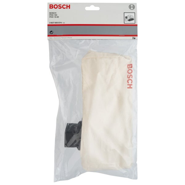 Bosch Staubbeutel zu Handhobel, Gewebe, Adapter, PHO 1 PHO 15-82 PHO 100 - 2607000074