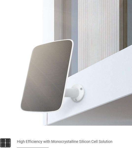 Solarpanel zur Wandmontage