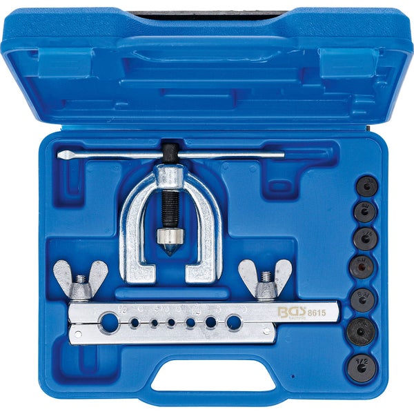 Bördelgerät-Satz im blauen Koffer