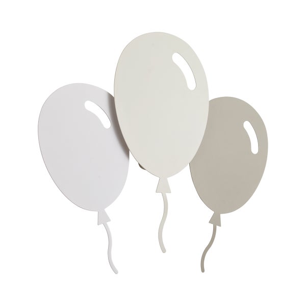 Wandleuchte in Form von drei Luftballons für das Kinderzimmer