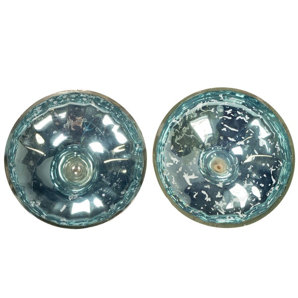 Zwei Dekokugeln aus Glas