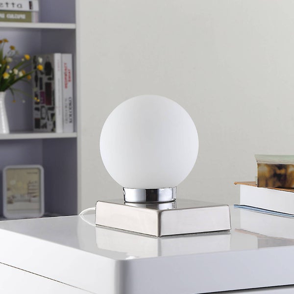 Lindby Tischlampe Naomi (Modern) in Weiß aus Metall (1 flammig, E14) - Tischleuchte Schreibtischlampe Nachttischlampe Schlafzimmerleuchte
