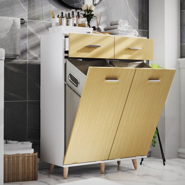 Wäscheschrank Wäschetruhe Wäschebox Landos L