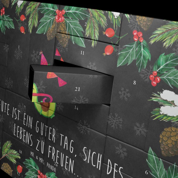 Mr. & Mrs. Panda Befüllbarer Adventskalender Avocado Party - Schwarz