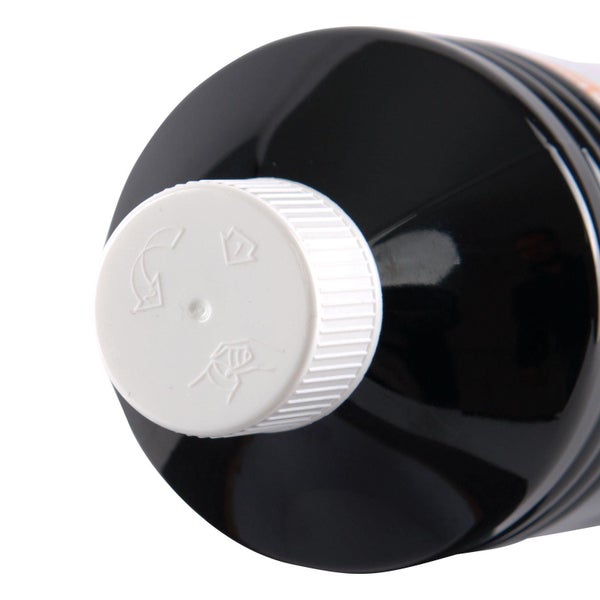 Detailaufnahme einer Flasche mit Sicherheitsverschluss