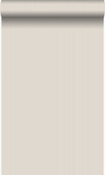 Origin Wallcoverings Tapete feine Streifen Beige - 53 cm x 10.05 m - 346808