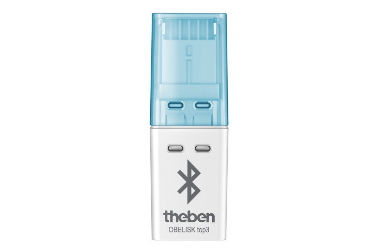 Theben 9070130 Bluetooth OBELISK top3 - Bluetooth Low-Energy Dongle für digitale Zeitschaltuhren top3