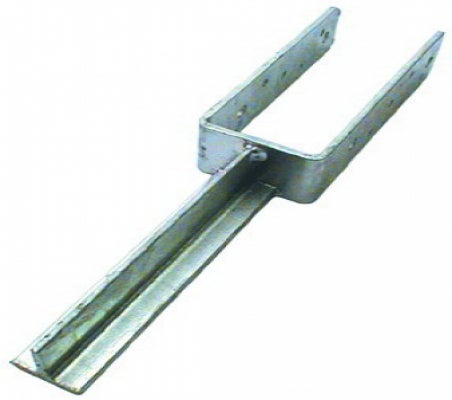 Pfostenträger aus Metall zum Einbetonieren