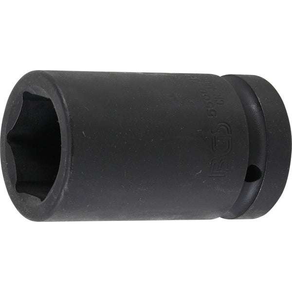 BGS Kraft-Steckschlüssel-Einsatz Sechskant tief Antrieb Innenvierkant 25 mm (1) SW 34 mm - 5500-34