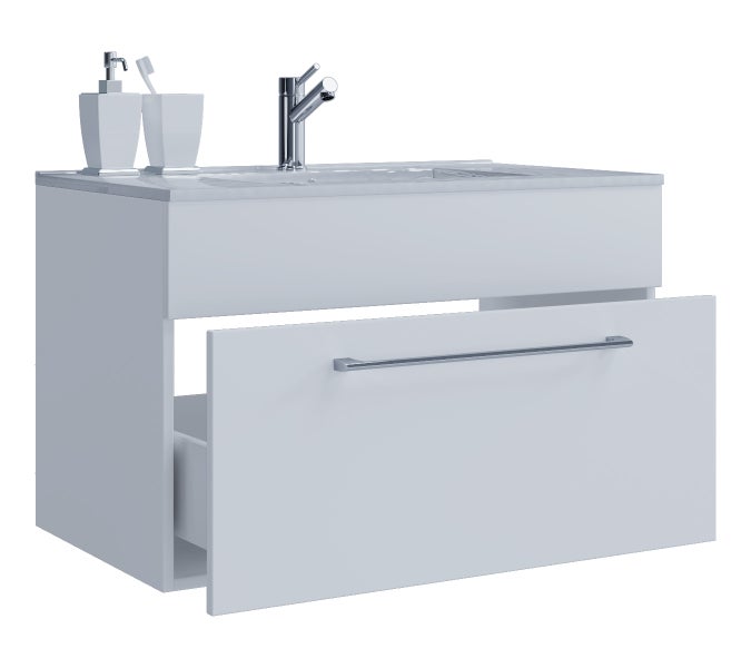 2-tlg. Waschplatz Waschtisch Badinos 1 Schublade