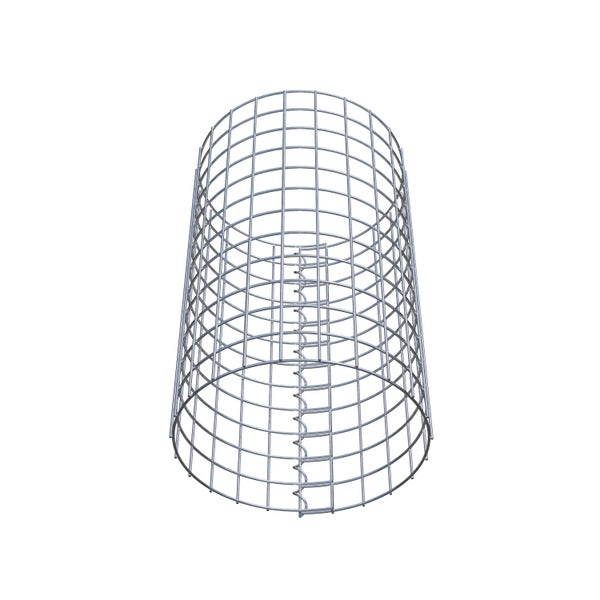 Gabionensäule Durchmesser 37 cm MW 5 x 5 cm rund - Höhe: 60 cm