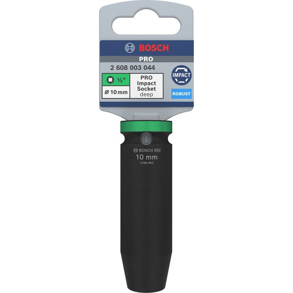 Bosch PRO Impact Socket 1/2 10 mm tief - 2608003044
