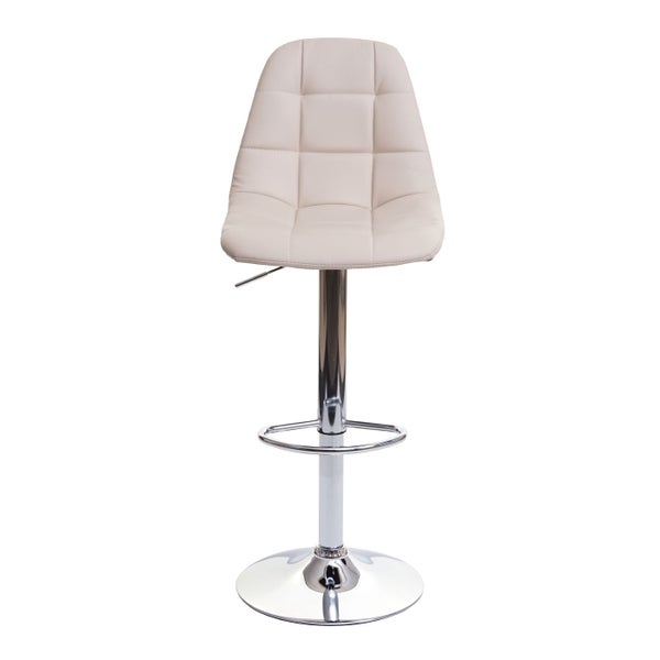 Barhocker mit verstellbarer Höhe und gepolstertem Sitz