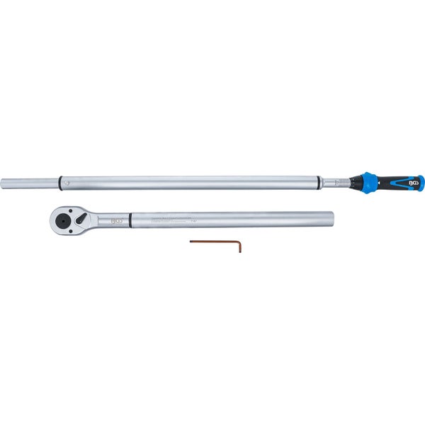 Drehmomentschlüssel mit Verlängerung und Innensechskantschlüssel