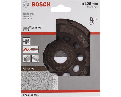 Diamanttopfscheibe Best for Abrasives 125 x 22,23 x 4,5 mm