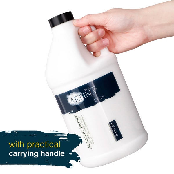 Artina Crylic Acrylfarbe 2000ml Titanweiß