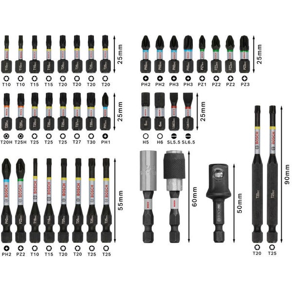 Bosch PRO Impact Schrauberbit-Set 41-tlg. - 2608521U78