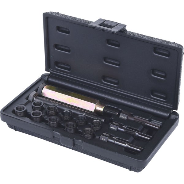 KS TOOLS THREADfix Reparatur-Satz M10x1 Glühkerzen,15tlg. - 150.5040