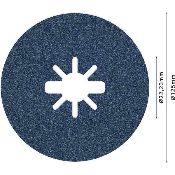Schleifscheibe, Durchmesser 125 mm