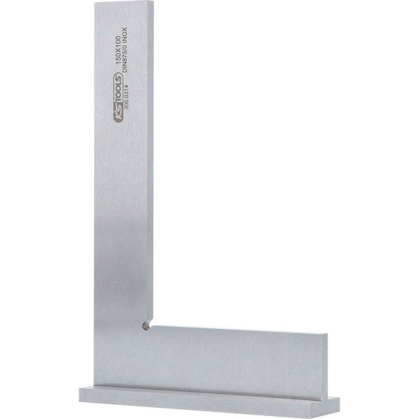KS Tools Logo, Anschlagwinkel 150x100 Millimeter, DIN 875/0 INOX