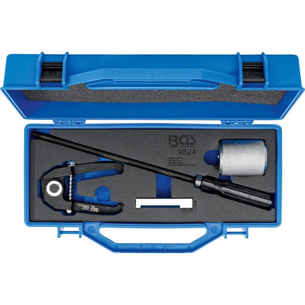 BGS technic Werkzeugsatz in blauem Werkzeugkoffer