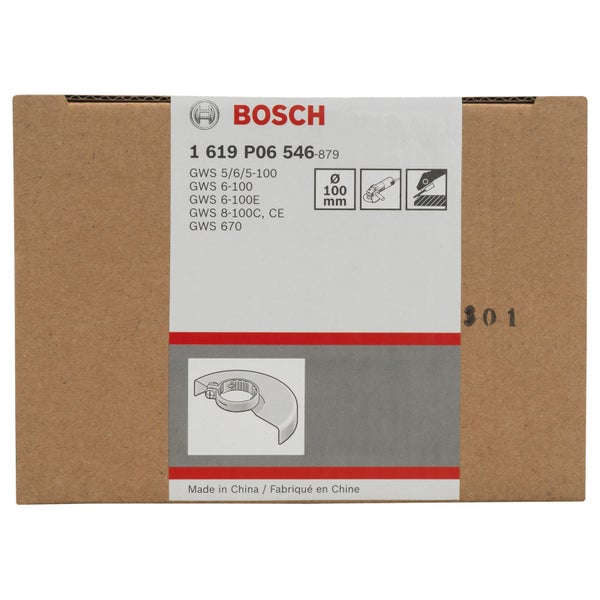 Bosch Verpackung für Winkelschleifer Zubehör mit 100 Millimeter Durchmesser