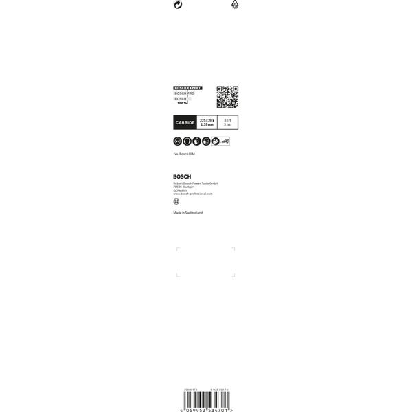 Bosch Expert Vehicle Rescue S 1157 CHM Säbelsägeblatt - 2608900380