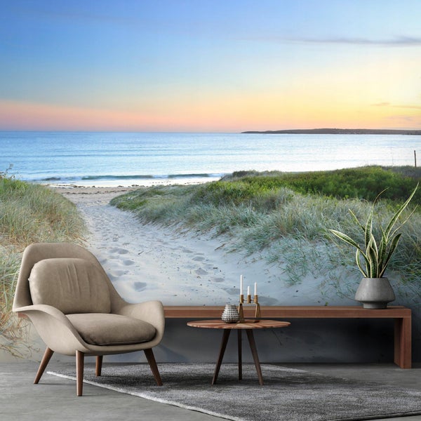 Fototapete Strand Meer Nordsee Vlies Tapete Wohnzimmer 400X280 cm