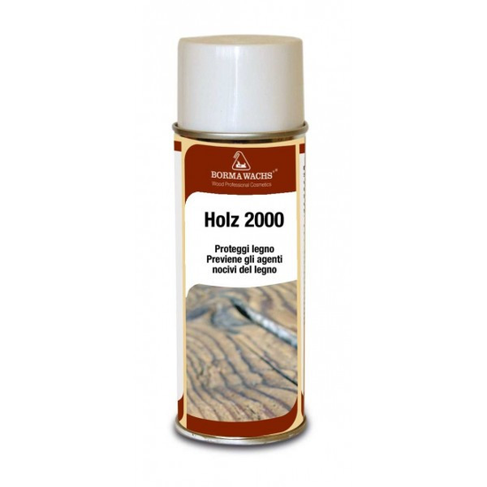 Borma Wachs Holz 2000 Holzwurm Bekämpfungsspray 400ml für Holzschutz